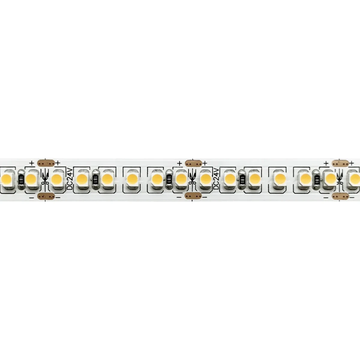 ST016.314.20 Светодиодная лента  - 180leds/м*14.4W/мW 3000K 1 400Lm Ra80 120° IP20 L1 000xW10xH2 24V