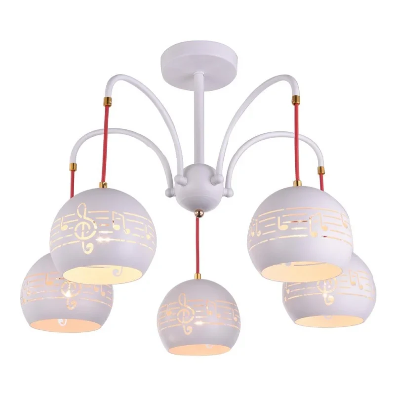 Escada 642/5P E14*40W White/Red