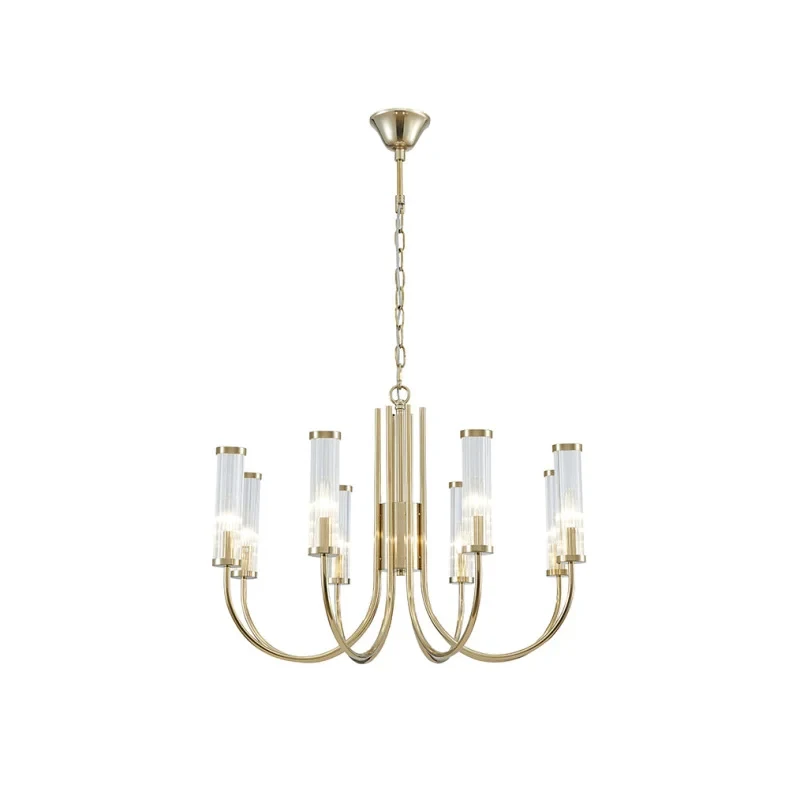 Подвесная люстра Newport 4558/C new gold
