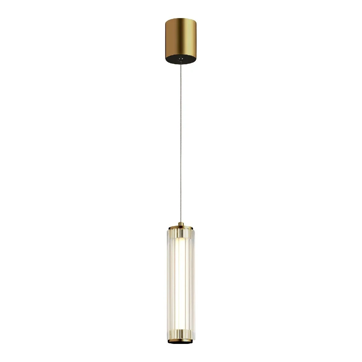 SL6224.303.01 Светильник подвесной ST-Luce Латунь/Прозрачный LED 18W 4000K