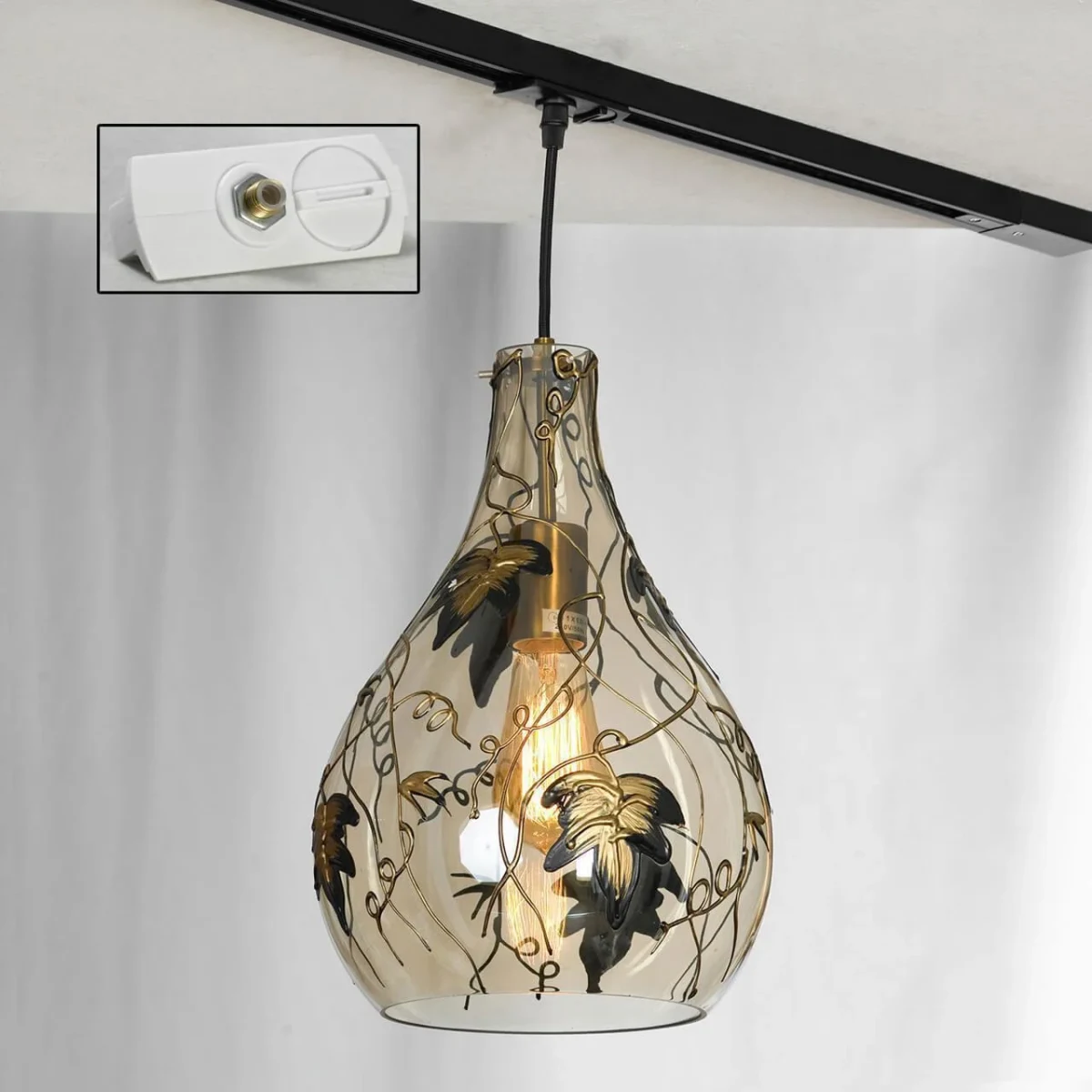 Трековый светильник однофазный Lussole Track Lights LSP-9987-TAW