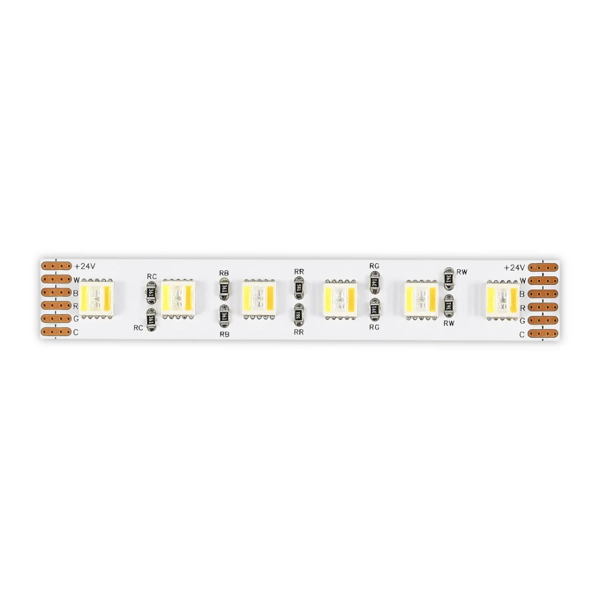 ST1006.018.20RGBCCT Светодиодная лента  - -18W 2700K-6000K Lm Ra90 IP20 L1 000xW12xH2 24VV