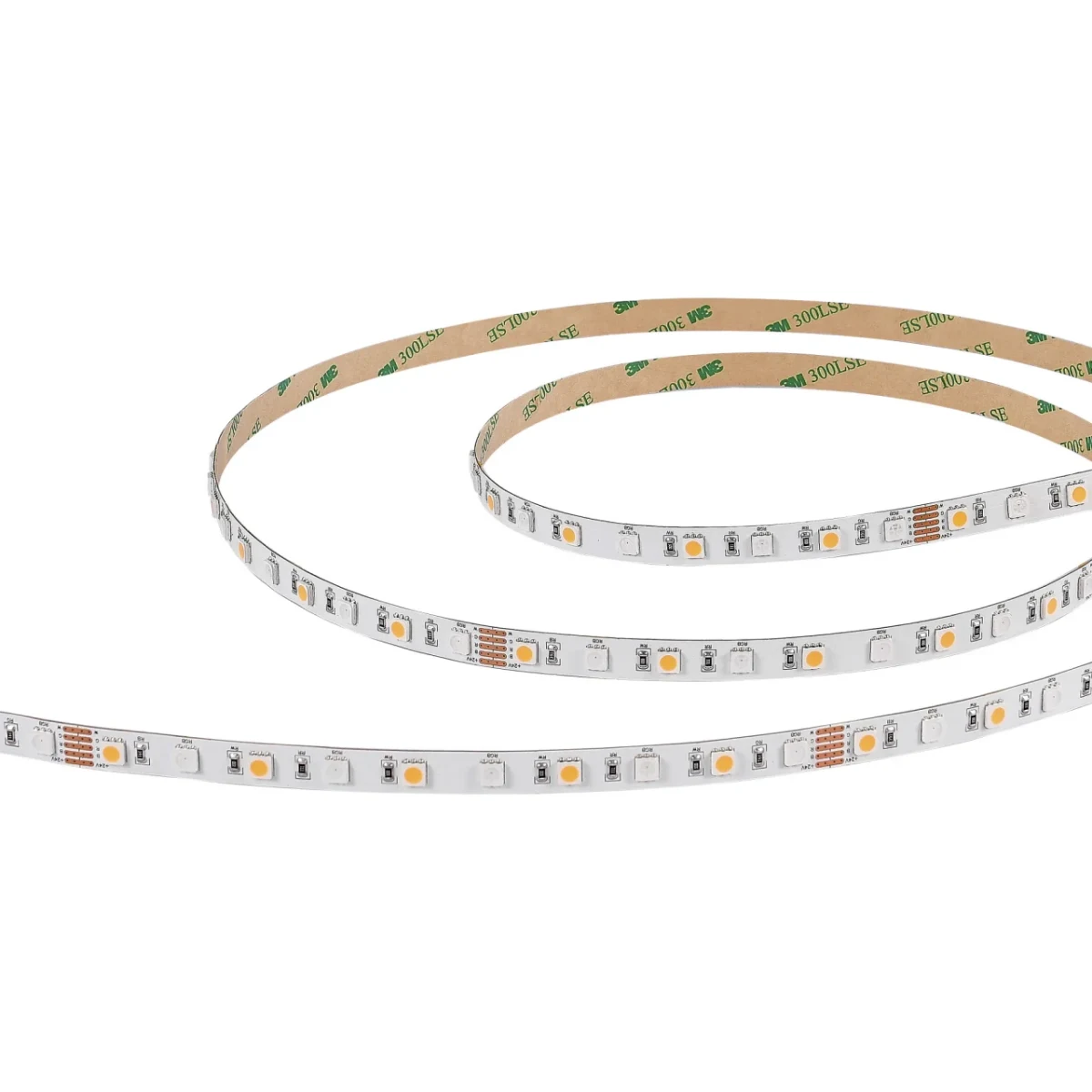 ST019.418.20RGBW Светодиодная лента SMD5050 - 17.28W/M RGB+4000K 300Lm Ra>90 IP20 L1 000xW10xH- 24V