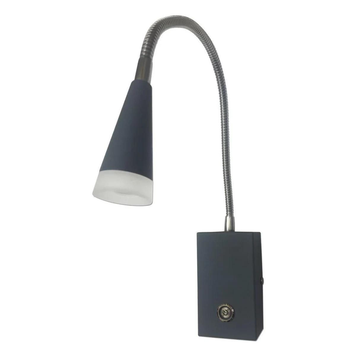 08566,16(4000К) Подсветка Лайт серый w6*3 h11~46 Led 1*3w (4000К)
