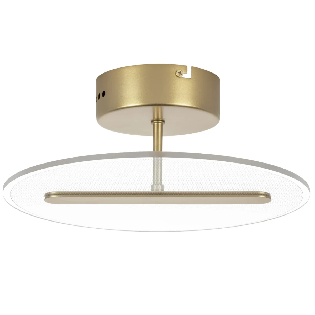 738033 Люстра ACRILE 14W LED 1034LM 120G ЗОЛОТО 3000K