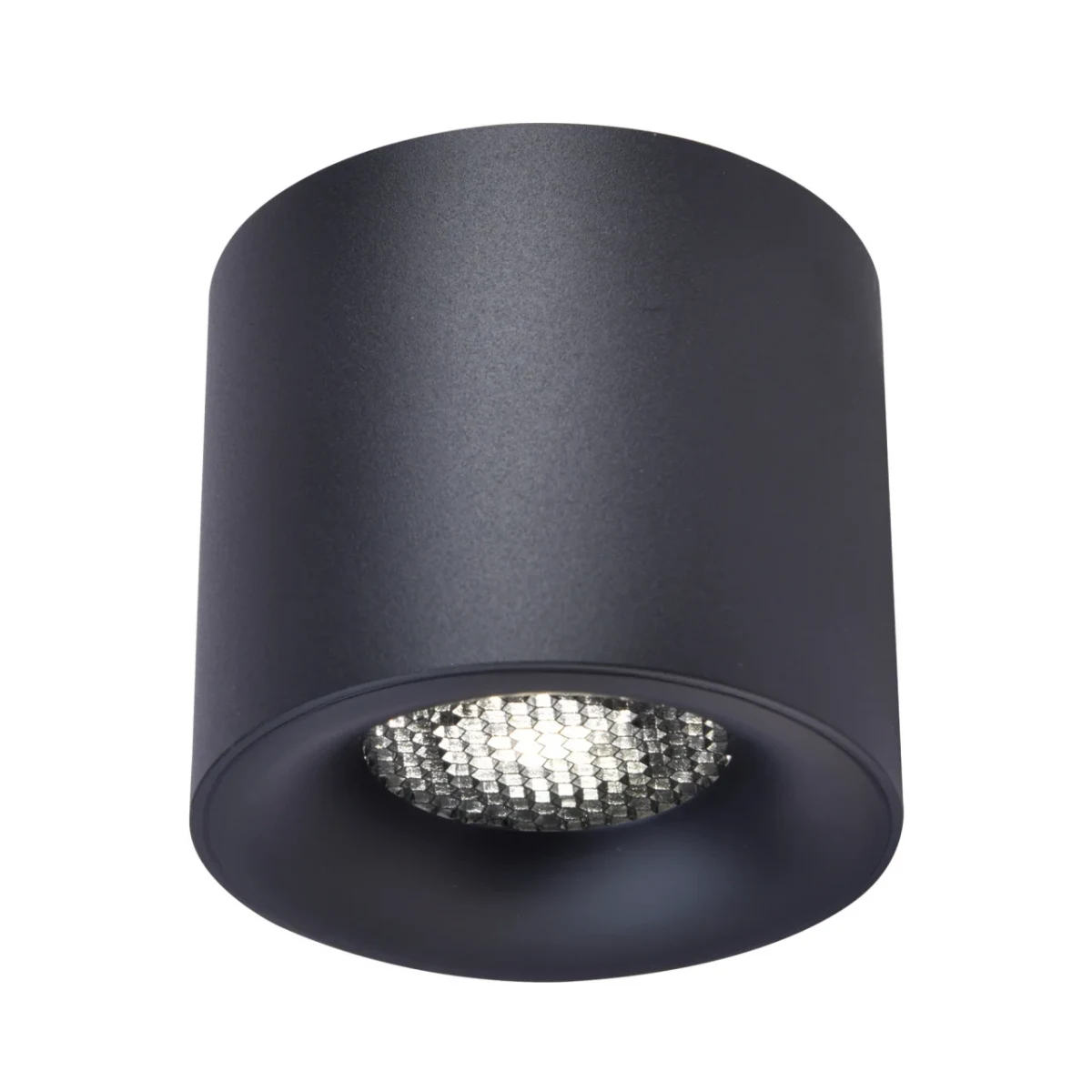 ST761.443.10 Светильник потолочный черный LED 1*10W 4000K 530Lm Ra 36° IP20 D80xH70 170-240VV