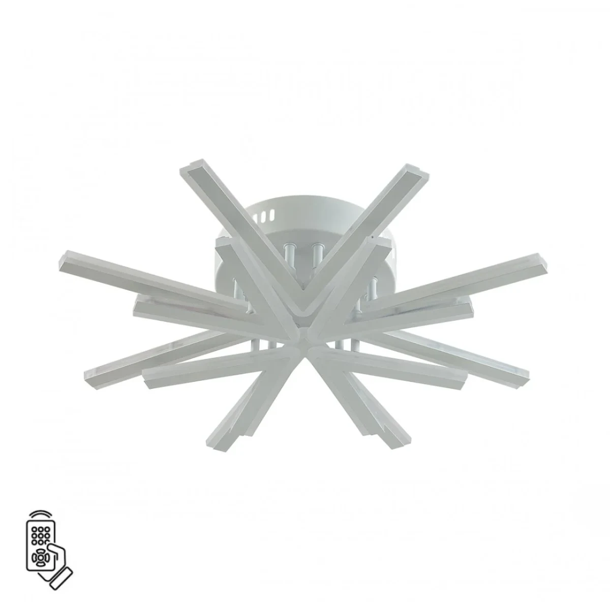 8029/65CL LEDIO LN24 белый/белый, металл/акрил Потолочный светильник с ПДУ LED 65W 3000-6000К 220V A