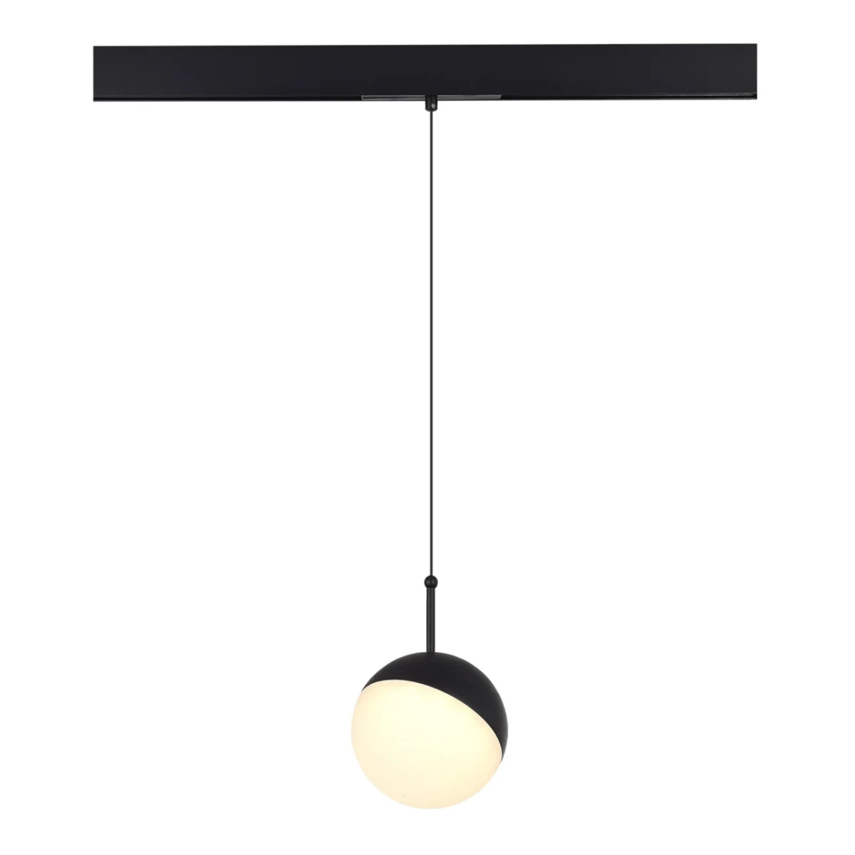 ST681.436.07 Магнитный трековый светильник Черный LED 17W 3000K Lm Ra90 120° IP20 D100xH- 48V