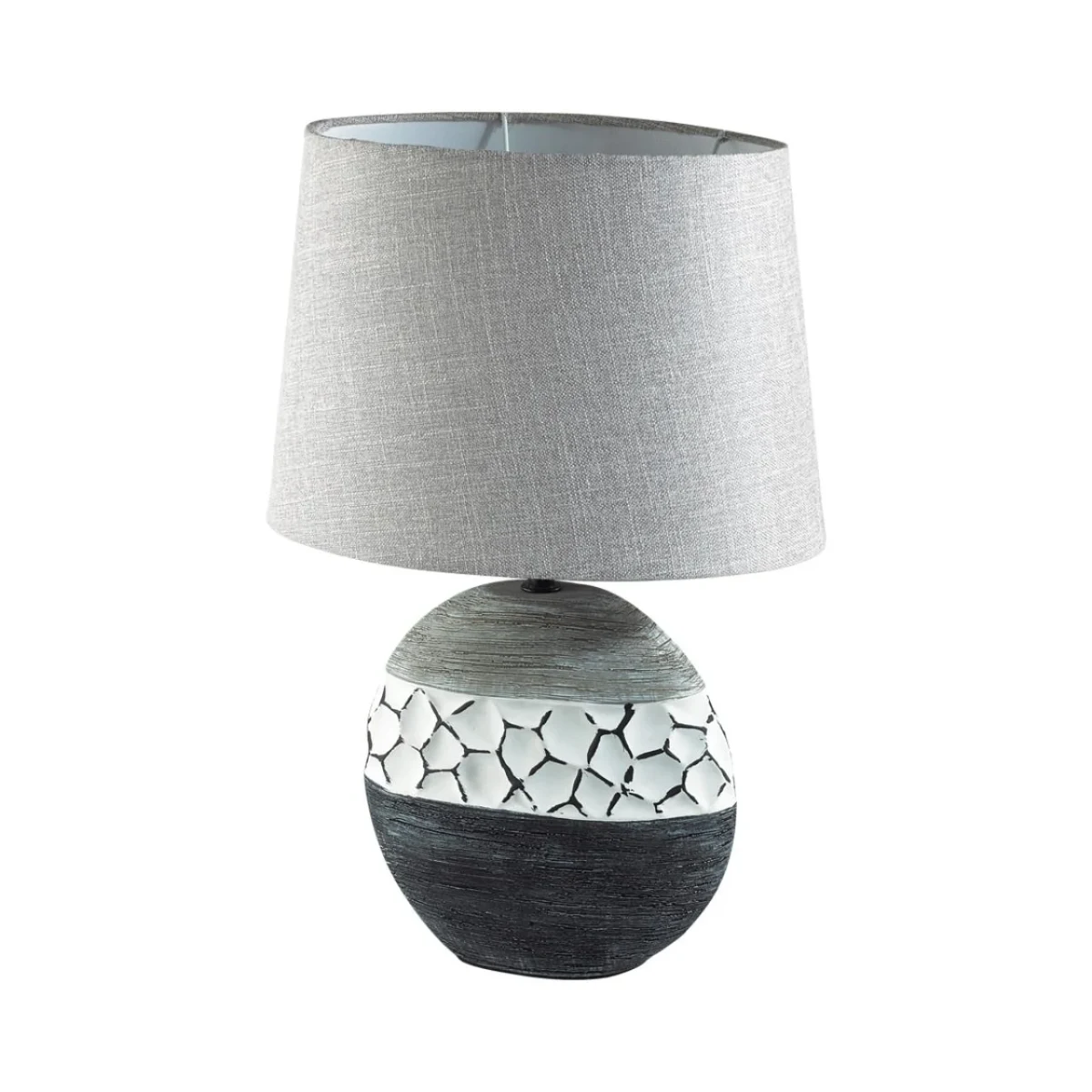 LUMION 8119/1T COMFI LN25 000 серый, керамика/текстиль Настольная лампа E27 1*60W 220V AVALONA