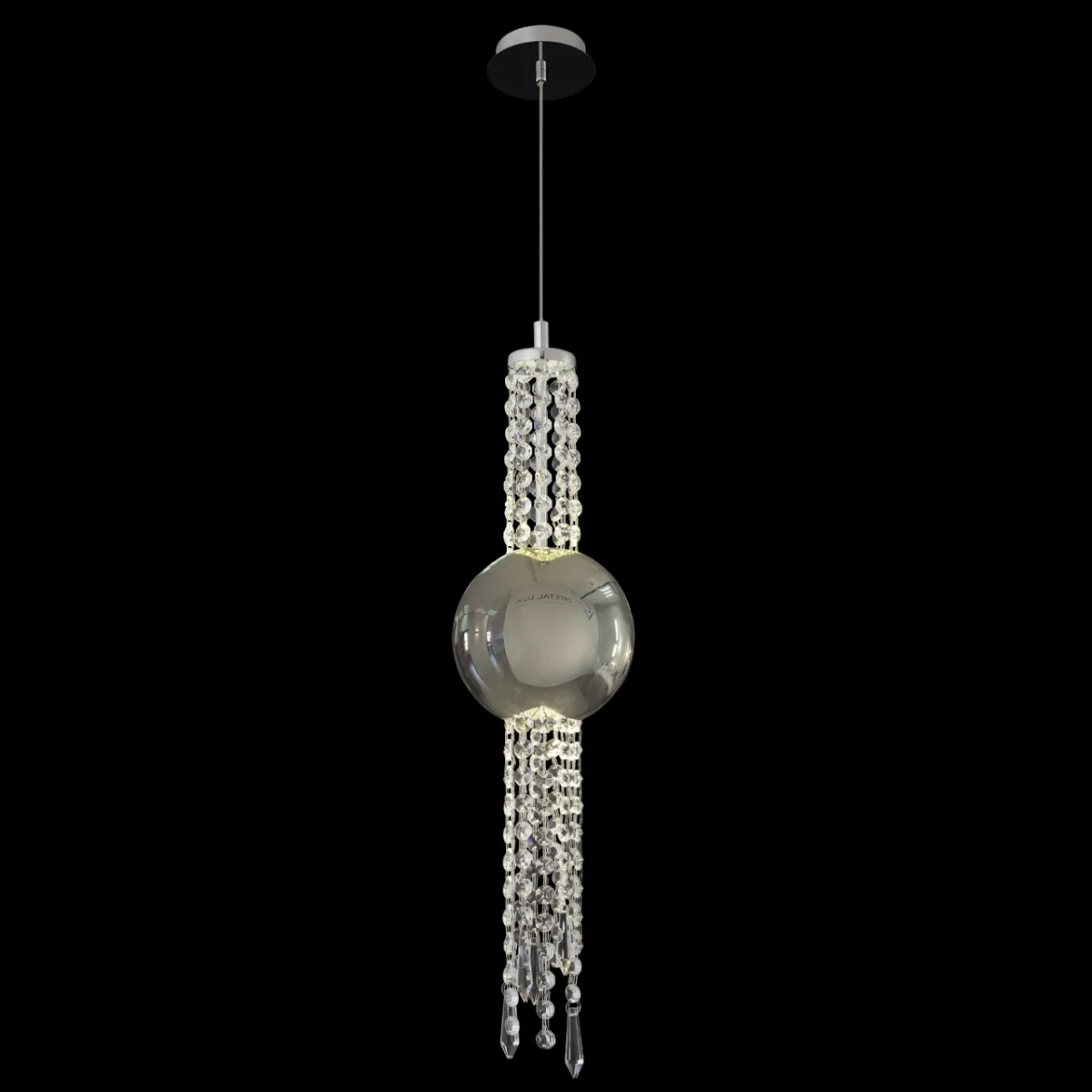 Светильник подвесной Crystal Lux NAVAJO SP3W LED CHROME