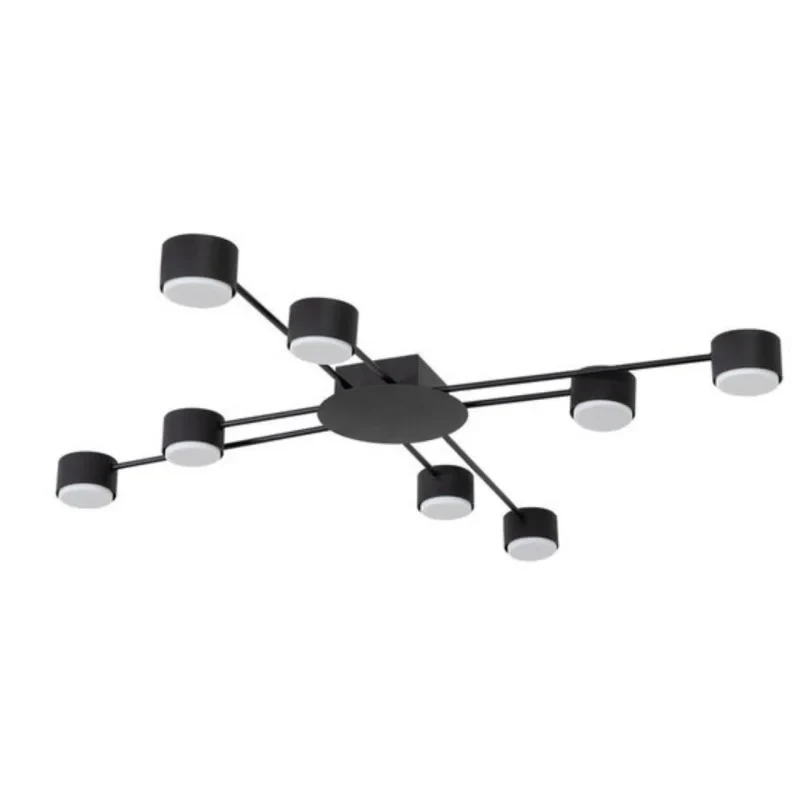 Накладная люстра ARTE Lamp A1527PL-8BK
