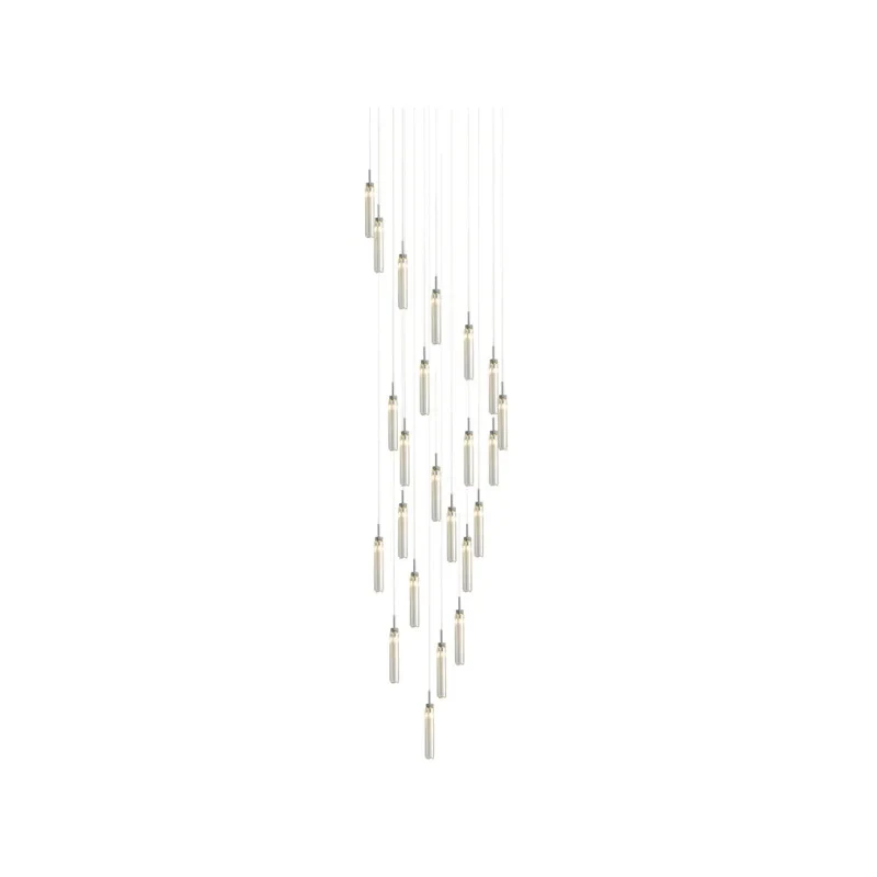 Каскадная люстра Newport 4528+14/S chrome