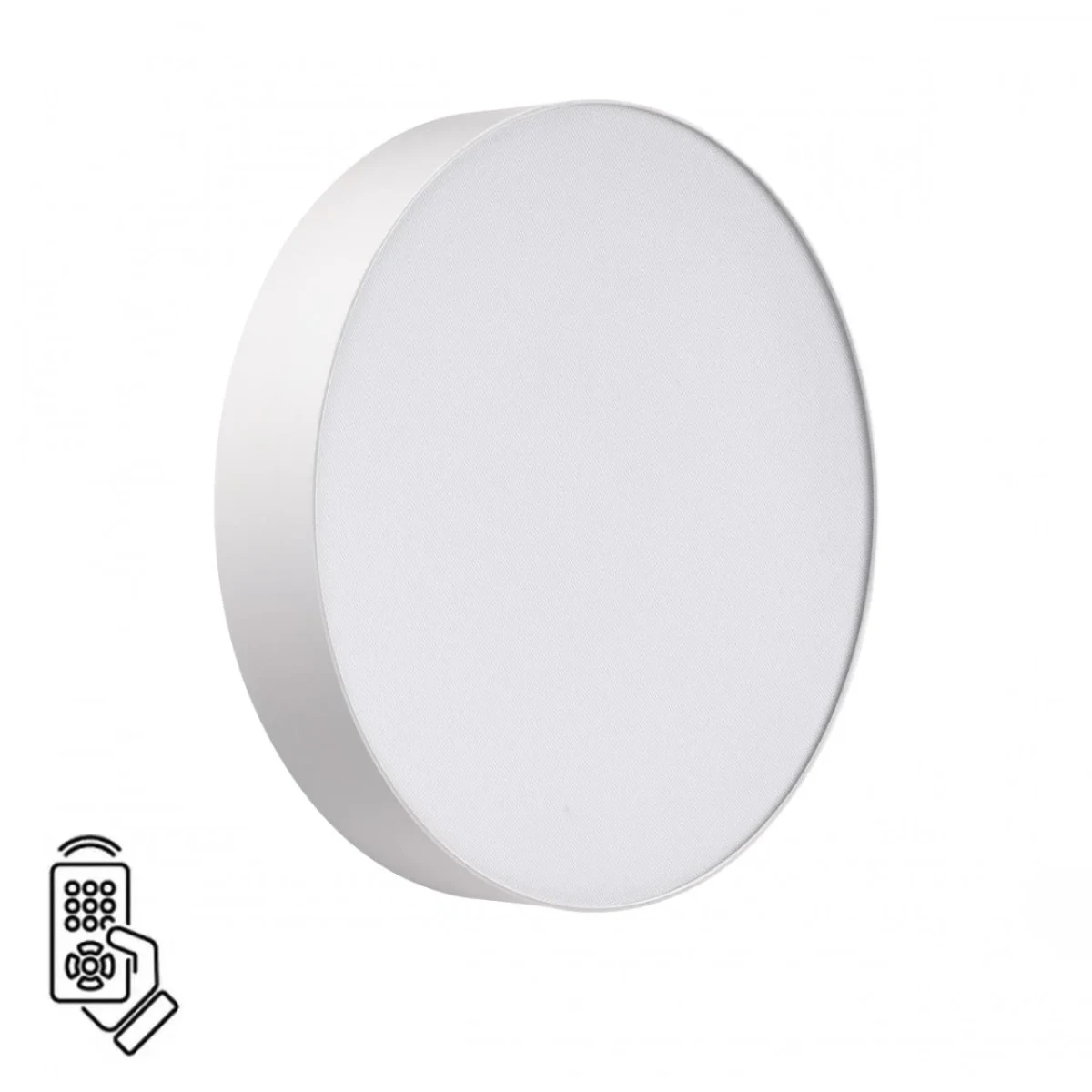 СОНЕКС 7779/DL BASICA SN 000 Светильник пластик/белый LED 48Вт 3000-6000К D390 IP43 пульт ДУ OPTIMA