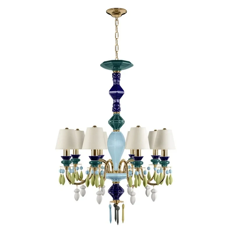 Подвесная люстра LOFT IT 10203/8 Green