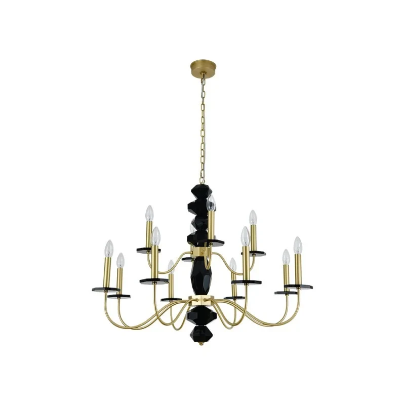 Подвесная люстра Newport 3878+4/C brass