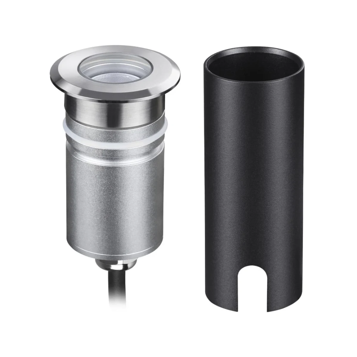 ODEON LIGHT 6660/1GL3 NATURE ODL26 729 черный/металл Встраиваемый грунтовый светильник IP67 LED 3W 3