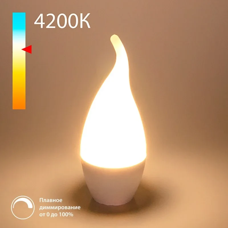 Светодиодная лампа Elektrostandard Dimmable 7W 4200K E14 (CW35) (BLE1450)