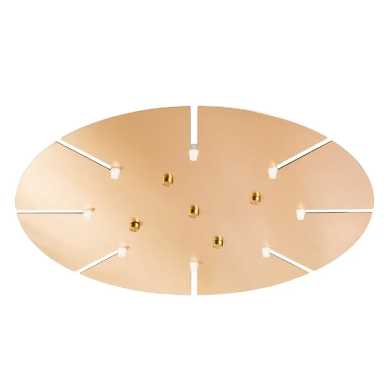 База накладная Crystal Lux Потолочная база D600-8 BRASS