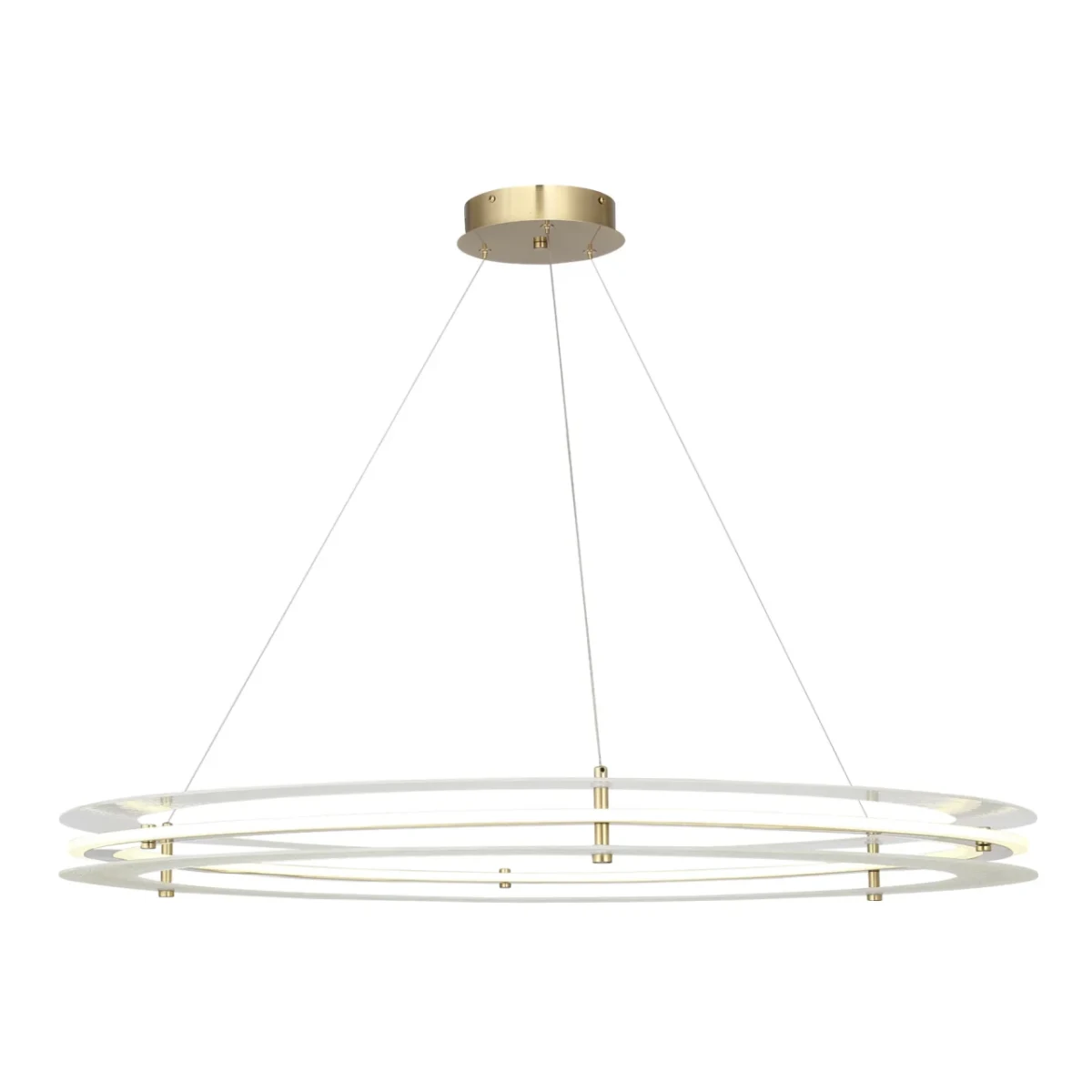 SL6245.213.01 Светильник подвесной ST-Luce золотистый/Прозрачный LED 1*70W 4000K