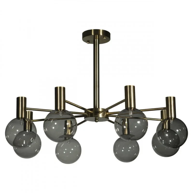 Люстра на штанге LOFT IT 10045/8 Gold