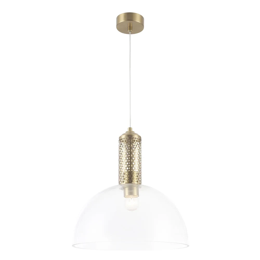 Светильник подвесной Crystal Lux ANGELINA SP1 BRASS