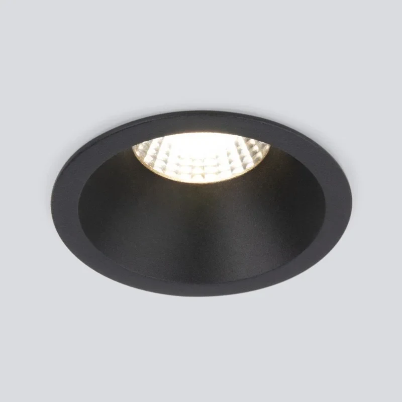 Встраиваемый светильник Elektrostandard 15266/LED 7W 4200K BK черный