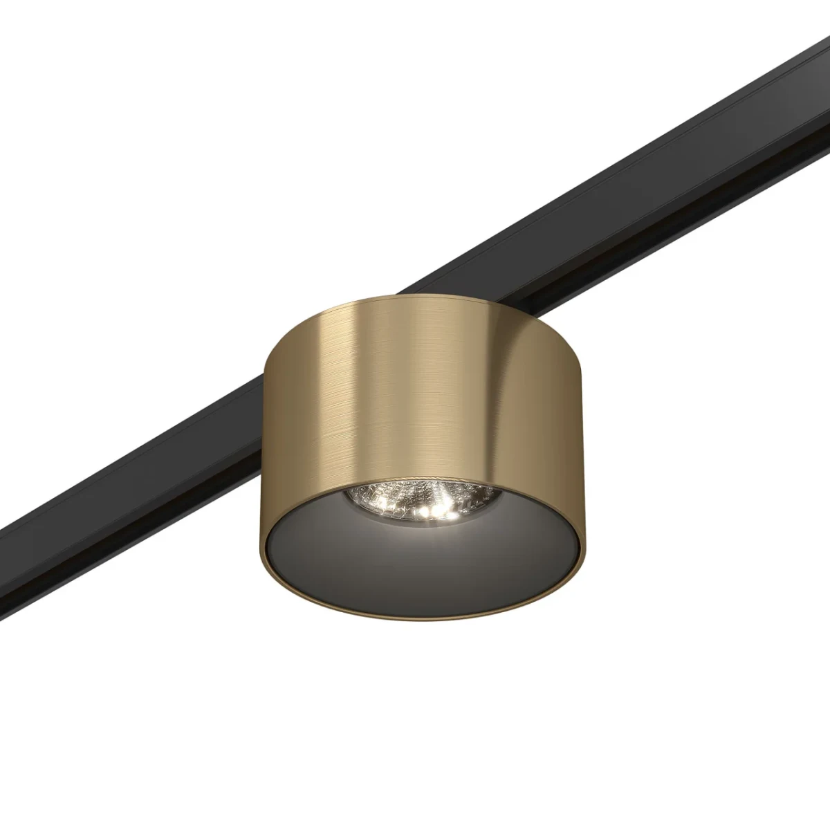 ST669.336.05 Магнитный трековый светильник Латунь LED 1*5W 3000K 350Lm Ra>90 36° IP20 D60xH38 24V
