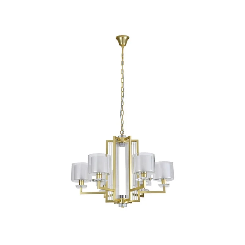 Подвесная люстра Newport 4406+1/C mat.gold