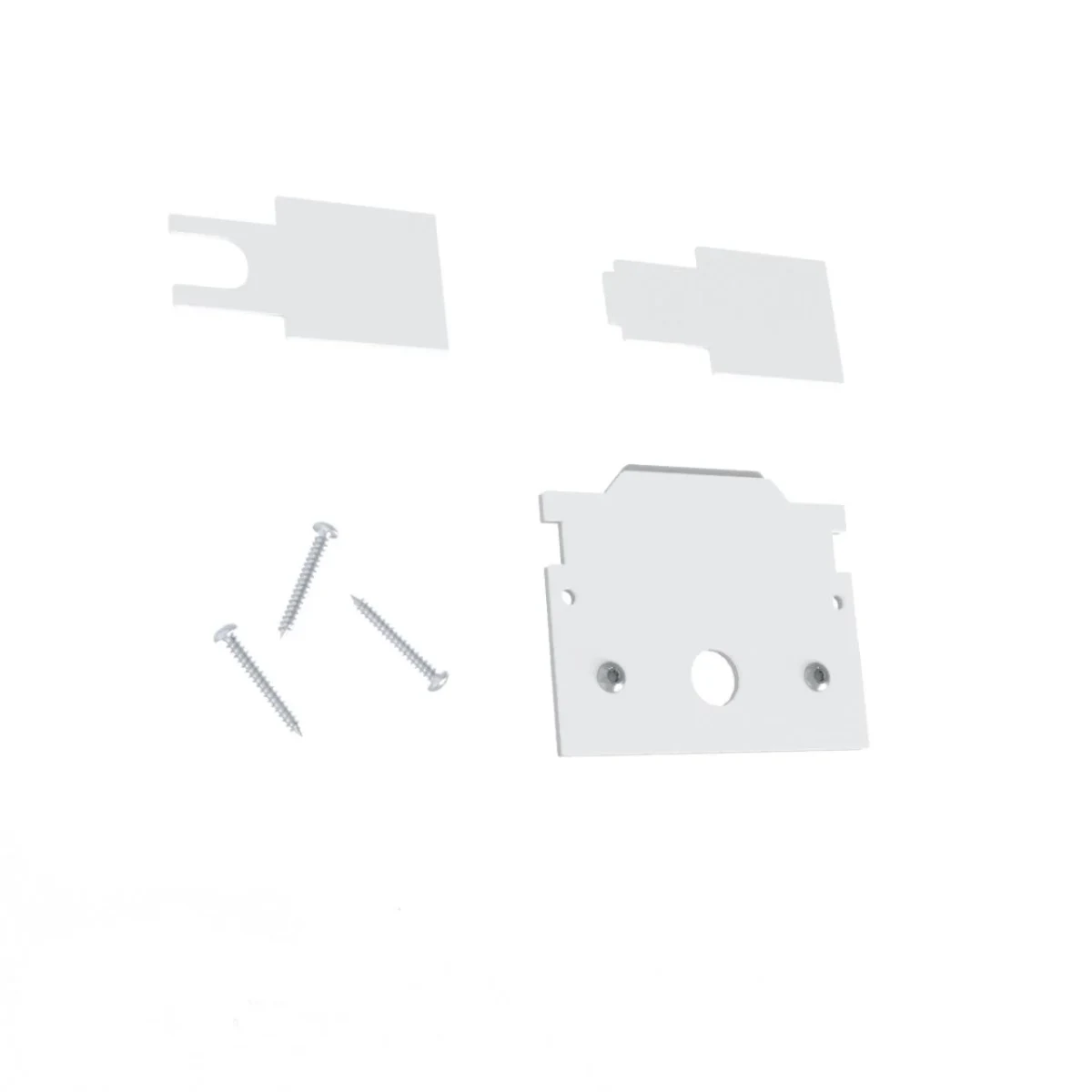 NOVOTECH 135245Y NT24 123 белый Заглушка торцевая для шинопровода арт.135241; 135243 IP20 FLUM