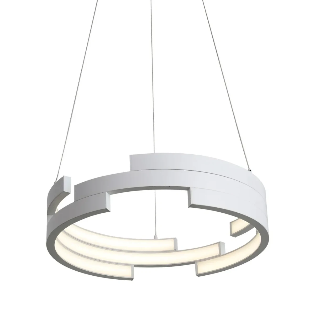 SL963.503.01 Люстра подвесная ST-Luce Белый/Белый LED 1*45W 4000K