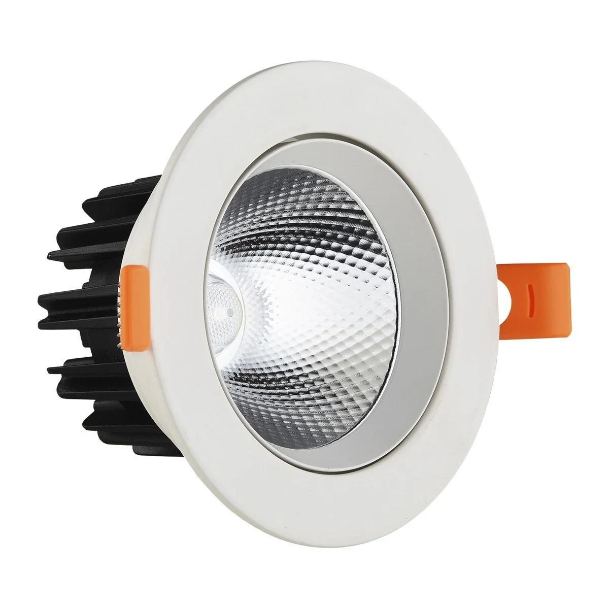 2128 Светильник встраиваемый белый d10 h6,7 Led 10W (4000K)