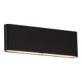 SL9531.411.01 Светильник ул настенный ST-Luce черный/белый LED 1*10/15/20W 2700/3000/3500/4000/5000K BRISS