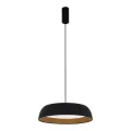 SLE1812-403-01 Светильник подвесной Черный, Древесный/белая LED 1*30W 4000K МЬЮЗЕ