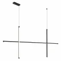 SL6207.403.50 Светильник подвесной ST-Luce Черный LED 1*50W 3000K РЕТИКО