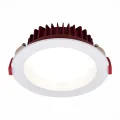 ST752.538.12 Св-к встр. Белый LED 1*12W 3000K 960Lm Ra80 100° IP44 D115xH47 100-240V Встраиваемые светильники