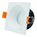 ST256.518.01 Св-к встр. Белый GU10 150W  IP65 L85xW85xH53 220V Без ламп
