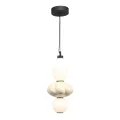 SL6134.413.01 Светильник подвесной ST-Luce черный/желтый, опаловый LED 1*18W 3000K