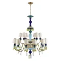 Подвесная люстра LOFT IT 10203/12+6 Green