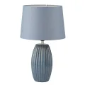 8122/1T COMFI LN25 синий, керамика/текстиль Настольная лампа E27 1*60W 220V LAPUNA