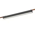 ST456.436.24 Св-к трек. Черный LED 1*24W 3000K 1 200Lm Ra90 120 IP20 L642xW40xH45 48V