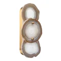 ODEON LIGHT 7065/10WLB L-VISION ODL25 Настенный светильник бронзовый/металл/акрил/темный агат IP20 L