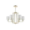 Люстра NICOLAS SP-PL6 GOLD/WHITE