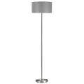 LUMION 8251/2F MODERNI LN25 000  никель/серый, металл/текстиль Торшер Е27 2*60W 220V NIKKI