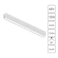 Светильник на шине ARTE Lamp A6169PL-1WH