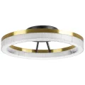 736040 Люстра ROTONDA 21W LED 1053LM 180G ЧЕРНЫЙ/ЛАТУНЬ 3000K