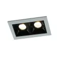 Встраиваемый светодиодный светильник Grill A3153PL-2BK