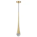 4278/1 L-VISION ODL21 113 прозрачн/золот фольг-ние Подвесной светильник IP20 GU10 LED 12W GOTTA