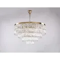 Каскадная люстра Newport 10129+9/C gold
