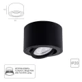 Точечный накладной светильник Arte Lamp UNITO A2260PL-1BK
