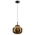 ODEON LIGHT 5097/4LA PENDANT ODL25 421 черный/золотой/металл/стекло Подвес LED 4W 4000K 388Лм VASO